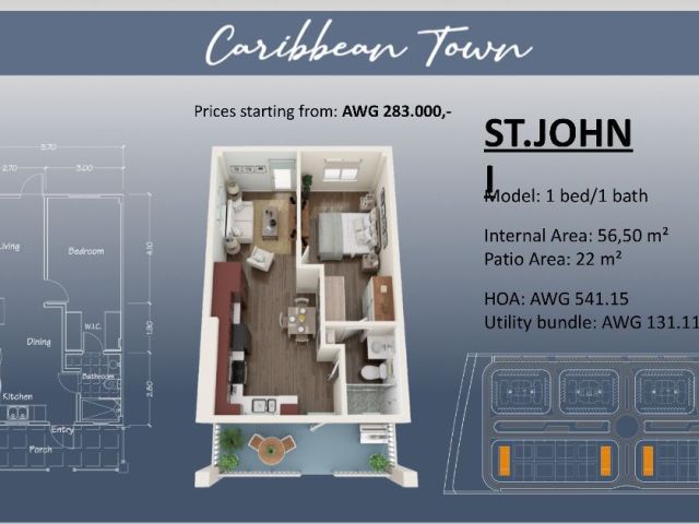 Caribbean Town - St. John I - Townhouse